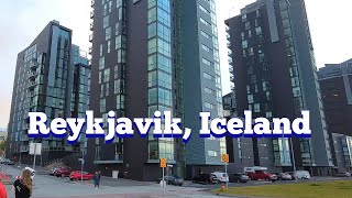 Walking some of the streets of Reykjavik, Iceland | Höfðatorg to Downtown