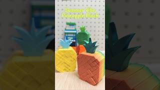 Pineapple Cubes Take You Back to Summer #creality #3dprinted #fidgettoys #3dprinting