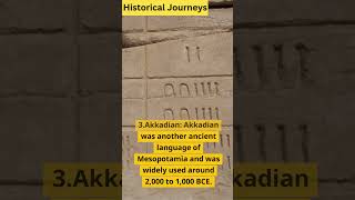 Oldest Language in the World #short #viral #history #ancientlanguage