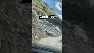 Landslide #trending #travel #trip #landslide #uttarakhand #uttarkashi #mountains #views