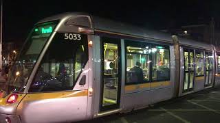 LUAS TRAM in Dublin IRELAND