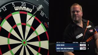 Josh Rock vs Dirk Van Duijvenbode | Players Championship 28 2024 🎯