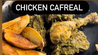 Chicken Cafreal | with potatoes slices | Full Recipe | Goan Food | Healthy Recipe |