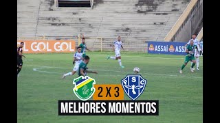 ALTOS 2 X 3 PAYSANDU (PAPÃO DE VIRADA VAI PARA LÍDER) MELHORES MOMENTOS SÉRIE C 2021