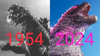 Evolution Of Godzilla (1954-2024) Godzilla X KONG THE NEW EMPIRE