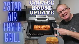 Zstar Air Fryer Grill Review & Garage House Update