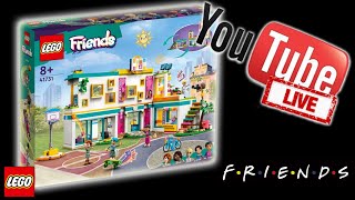 🔴 LIVE Stavíme LEGO 41731 Mezinárodní škola v městečku Heartlake