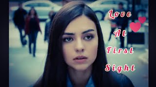 Cute Girl Love at first sight 💕 || Girl falling in love status❤ || #Shorts