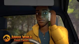 Darius llama a Brooklyn por ver a la Allosaurus- chaos theory capitulo 1 parte 6