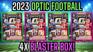 Pink Rated Rookies | 4x Blaster Box | 2023 Panini Donruss Optic NFL Football Opening!