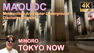 [4K] Metropolitan Area Outer Underground Discharge Channel 09/08/2024 | 首都圏外郭放水路（防災地下神殿） @TOKYO NOW