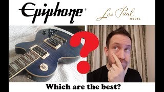 Best Epiphone Les Paul to buy: which are the good ones.