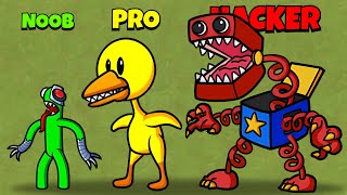 🤢 NOOB 😎 PRO 😈 HACKER | Merge Monster Evolution | iOS - Android APK