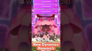 First ever Dynamax research in Pokemon go