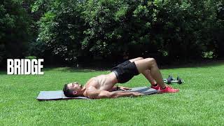 GLUTE BRIDGE EXERCISE