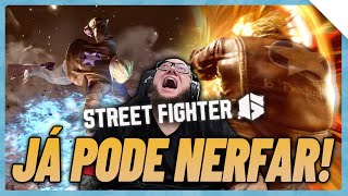 TERRY VAI VIR MUITO FORTE! REAGINDO AO CHARACTER GUIDE DO TERRY STREET FIGHTER 6