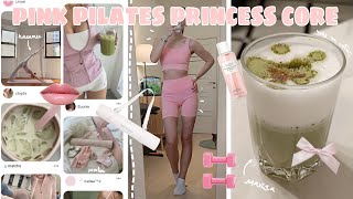 живу день как pink pilates princess | розовая эстетика, йога, матча