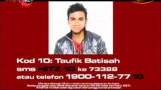 VOTE Taufik - Artis Paling Popular