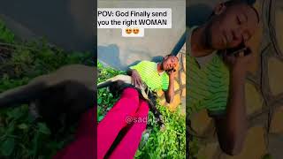 POV: God finally send you the right woman 😍😍🔥🔥💪💪 #funny #comedy #duet #laugh