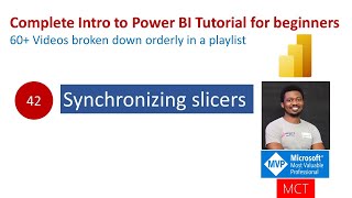 42  Synchronize Slicers in power bi