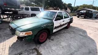 Crown Victoria pit maneuver training car for sale