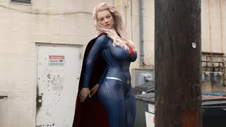 Supergirl Huge Muscle Growth