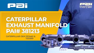 Caterpillar 3406E & C15 Exhaust Manifold Kit (PAI# 381213)