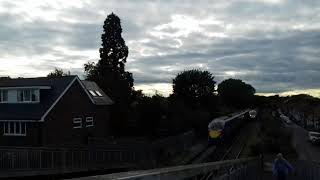 Trains & tones at faversham foot bridge