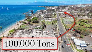 Lahaina FIRE Recovery - 400,000 TONS of Ash - WHERE will it GO ????