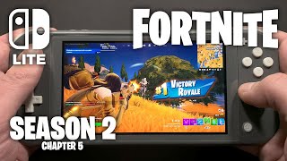 Fortnite C5S2 on Nintendo Switch Lite #662