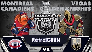 Montreal Canadiens - Vegas Golden Knight. Play-Off NHL21. Игра №4