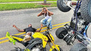 I CRASHED ​⁠Safaree 4 WHEELER 😳😱😬