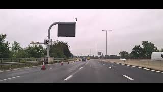 Driving on M4 Motorway 🛣 Sunday Morning