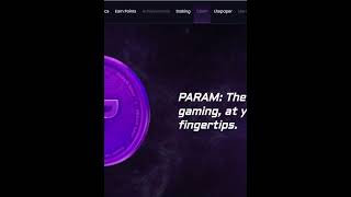 PARAM Airdrop Claim | how to claim PARAM token #shorts