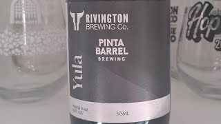 Rivington x Pinta Barrel Brewing: Yula Imperial Stout