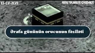 Ərafa günün orucunun fəziləti