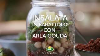 Insalata in barattolo con Arla Gouda