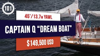 $149,500 DAZZLING BLUEWATER SAILBOAT for sale!! 1965 Sailmaster 45 EP101