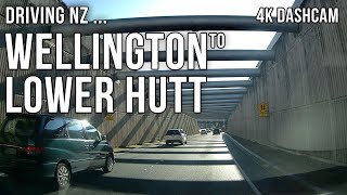 Driving New Zealand: Wellington to Lower Hutt 4k