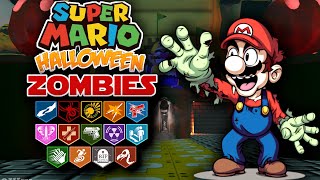 SUPER MARIO HALLOWEEN BUT WITH ZOMBIES?!!?!??! (BLACK OPS 3 CUSTOM ZOMBIES MAP)