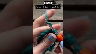 How to Crochet the Loop Stitch 🧶 Crochet, Garden, Repeat