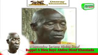 Rappel A Dieu De Baye Abdou Diouf Khassiada