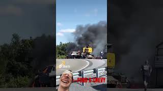 DODGE VS FIRE #comedy #entertainment #edit #reels #trending #fire #truck #trendingshorts #real #oh