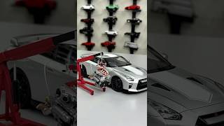 Nissan GTR R35 50th Anniversary Diecast Model Car #automobile #gtr