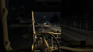 Simulation of driving truck