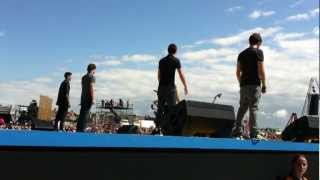 The Wanted singing 'All time low' at T4 on the Beach 2011- Front