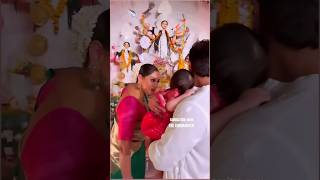 Bipasha Basu and Family at Navratri Celebrations | #navratri #shorts