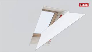 Velux LSC монтаж откосов мансардного окна