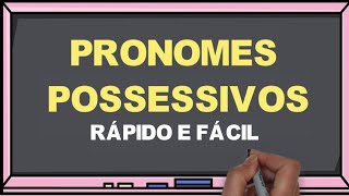 ✅ PRONOMES POSSESSIVOS - Fácil I Português On-line