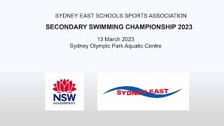 2023 Sydney East Secondary Swimming Championships